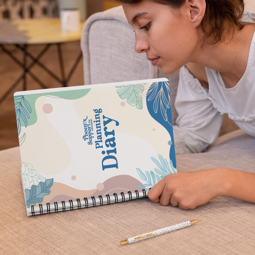 Planning Diary for Educators (Sea Breeze Perpetual Collection)