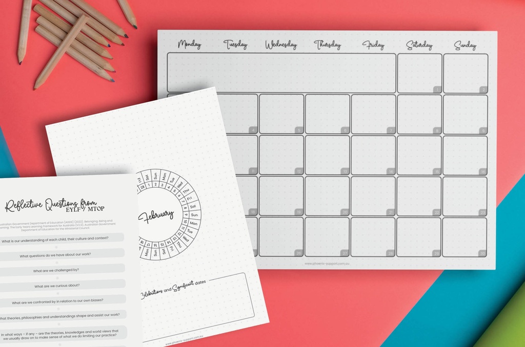 Printable Educator Documentation Bundle (Sea Breeze 2025 Digital PDF)