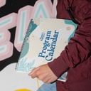 Program Calendar for Educators | Printed Perpetual Edition | Sea Breeze